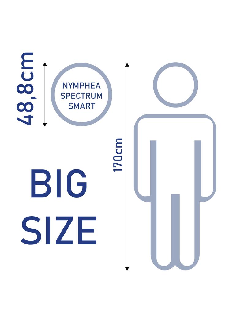NYMPHEA 36W CCT+DIM Wi-Fi Spectrum SMART