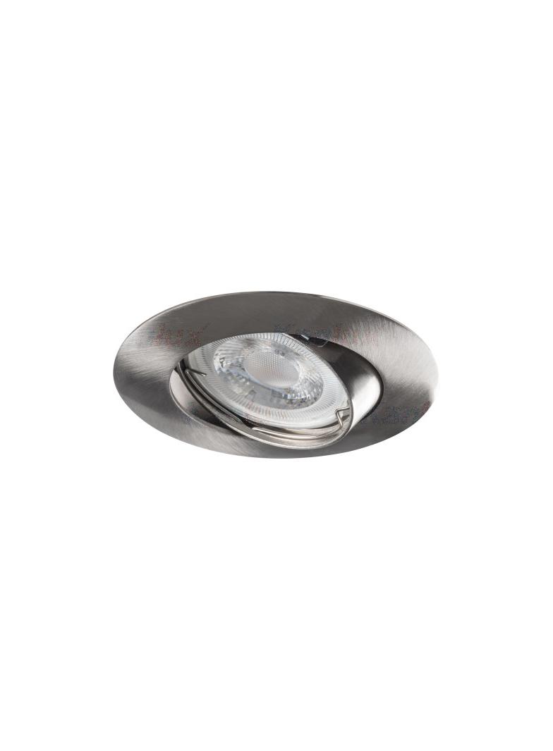 Oprawa sufitowa punktowa 1x50W GX5,3 IIIkl. 12V IP20 CTX-DT02B-C/M matowy chrom 2593 KANLUX