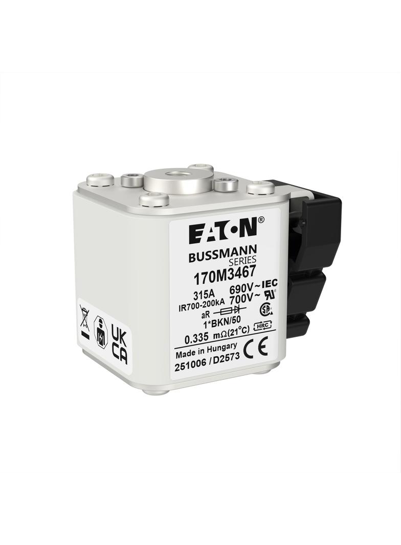 FUSE 315A 690V 1*BKN/50 AR UC Wkładka szybka 315A AC 690V rozmiar 1 aR IEC UL 170M3467 EATON