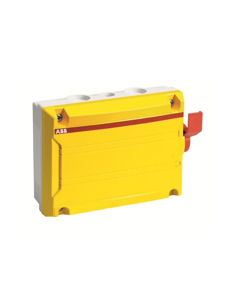 BWS625YTPN rozł bezpieczeństwa, 6-bieg, 25A żółty, nap bocz