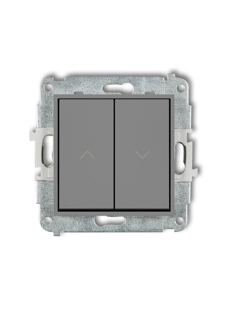 MINI Mechanizm łącznika zwierny żaluzjowego szary mat