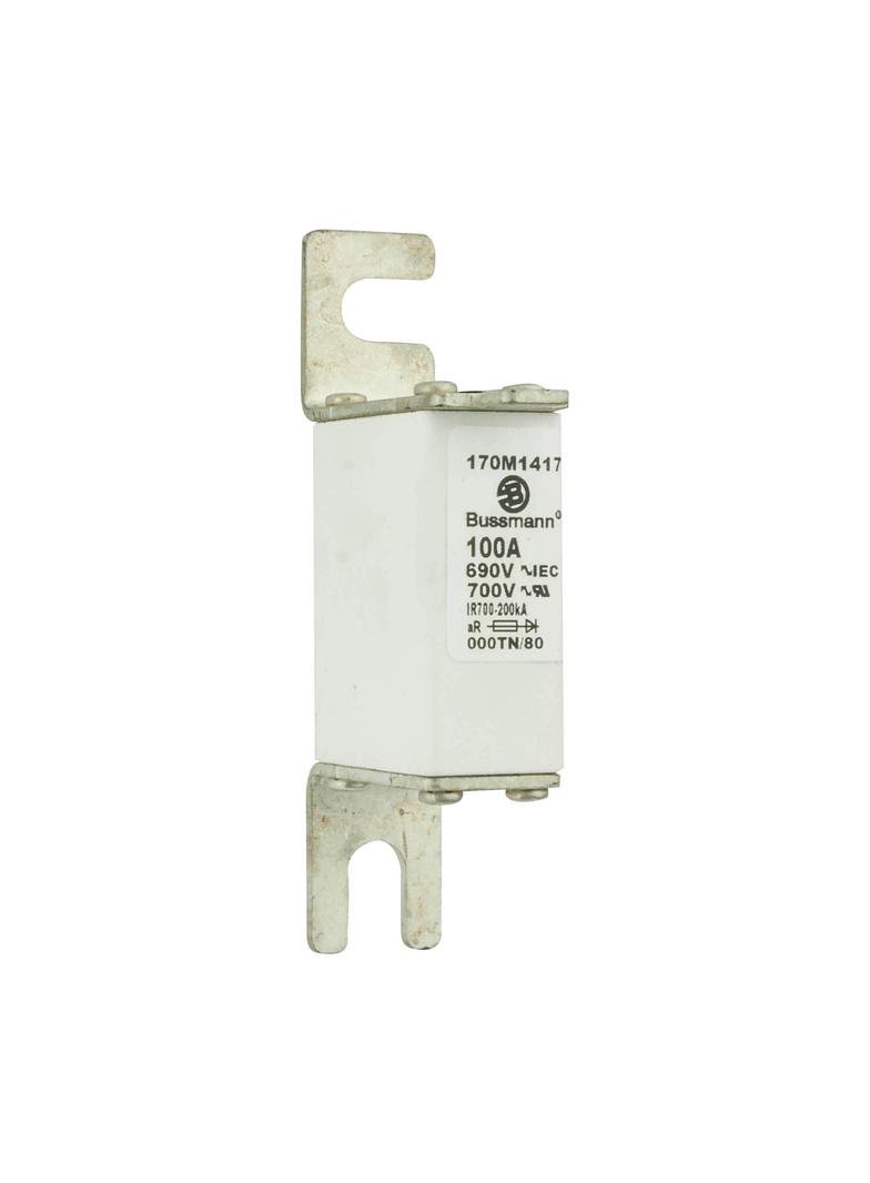 FUSE 100A 690V 000TN/80 AR UC Wkładka szybka 100A 690V 000TN/80 AR UC 170M1417 EATON