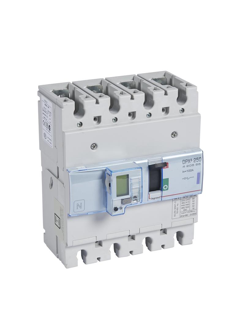 Wyłącznik DPX3 250 El Sg 4P 100A 50Ka 420555 LEGRAND