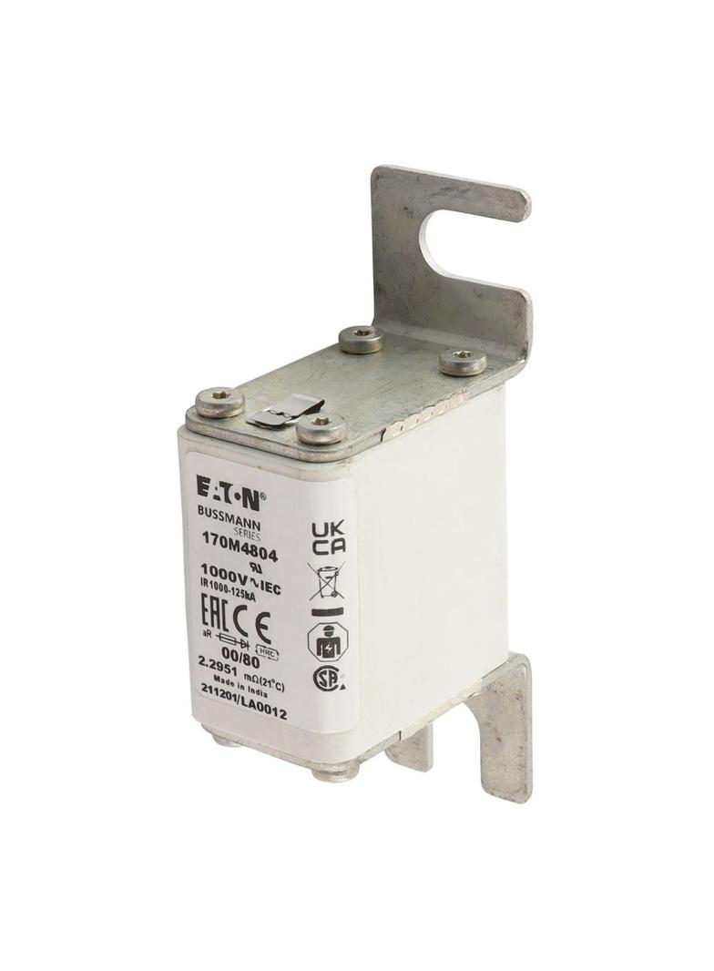 32A 1000V 00/80 aR INDICATOR FUSE Wkładka szybka 32A AC 1000V rozmiar 00 30x47x98 mm aR DIN 170M4804