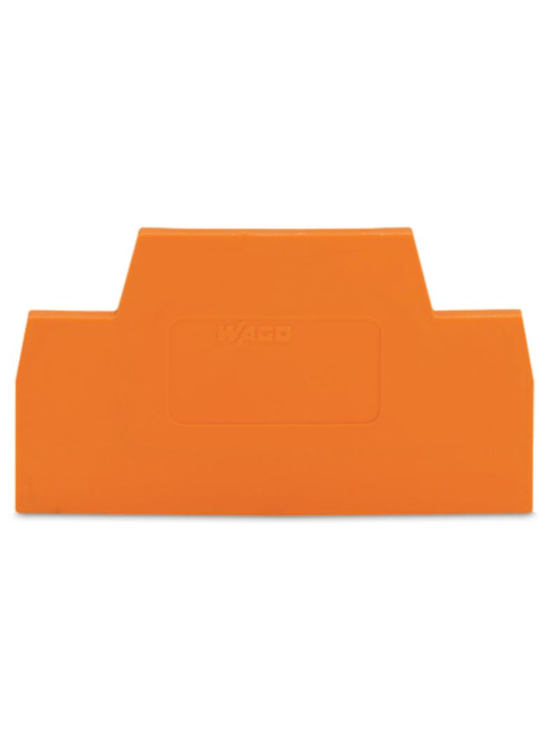 ścianka końcowa pomarańczowa