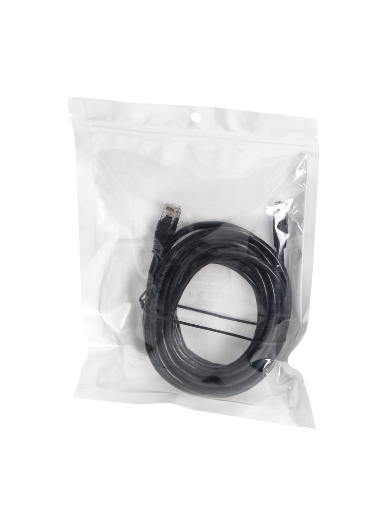Kabel sieciowy Patchcord UTP CAT.6 wtyk - wtyk 5m CZARNY LAN-2/B/5M ORNO