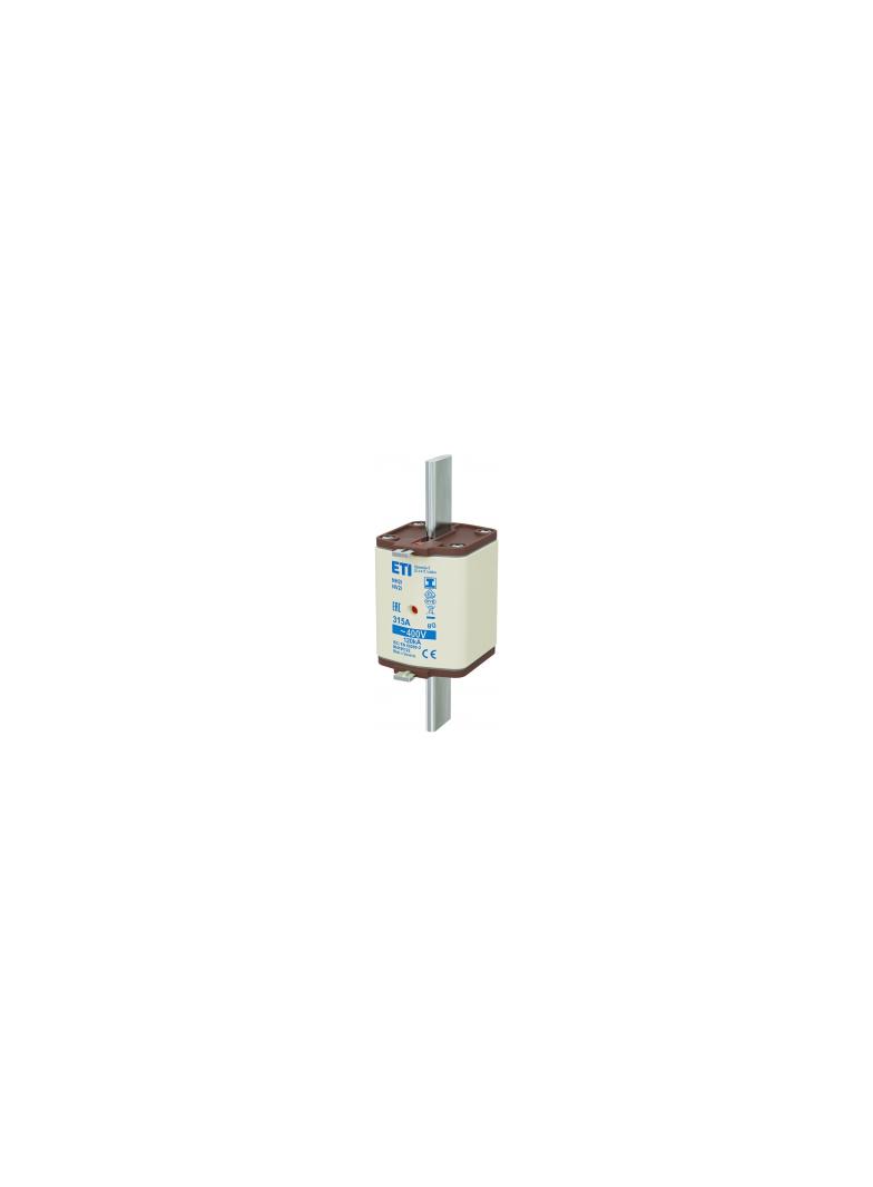 Wkładka topikowa NH zwłoczna KOMBI Zaczepy izolowane NH2/I gG 315A 400V 004195122 ETI