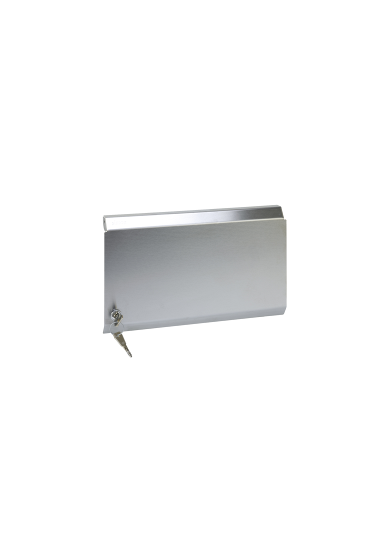 Simon Connect Pokrywa z zamkiem do obudów podtynkowych i natynkowych S500 METAL 4-modułowych