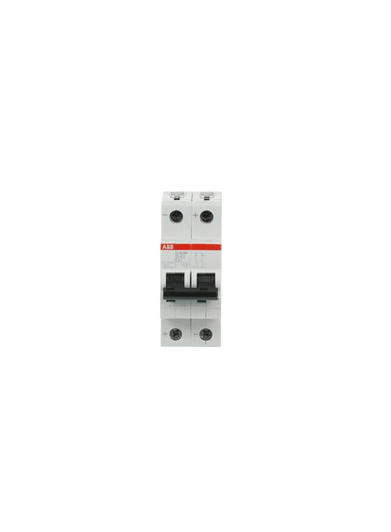 S202M-B40UC Wyłącznik nadprądowy 10kA AC/DC 2P B40A 2CDS272061R0405 ABB