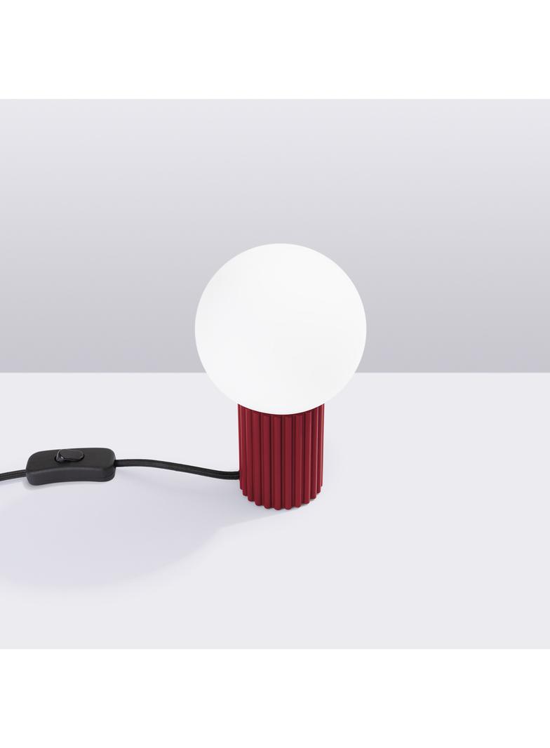 Lampa biurkowa HALO burgund