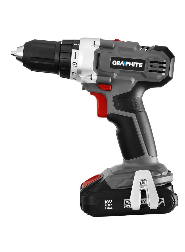 Wiertarko-wkrętarka akumulatorowa Energy+ 18V, Li-Ion, uchwyt 10 mm, bez akumulatora