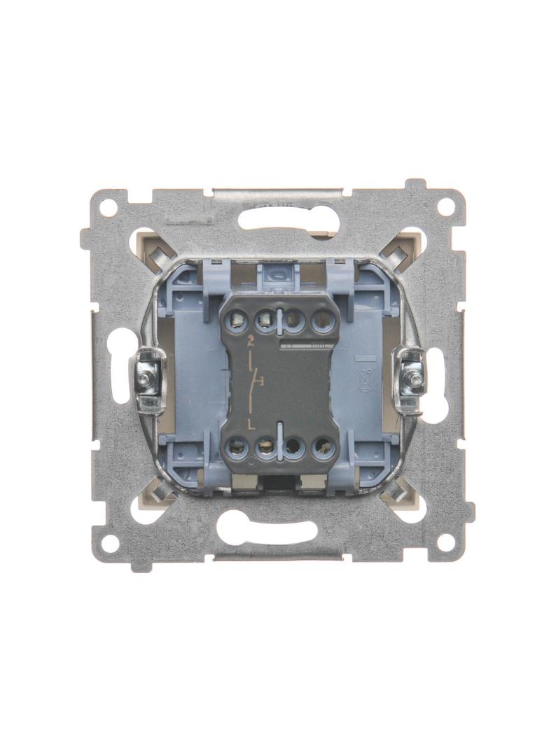 Simon 54 Przycisk „dzwonek” 16A z. śrub. kremowy