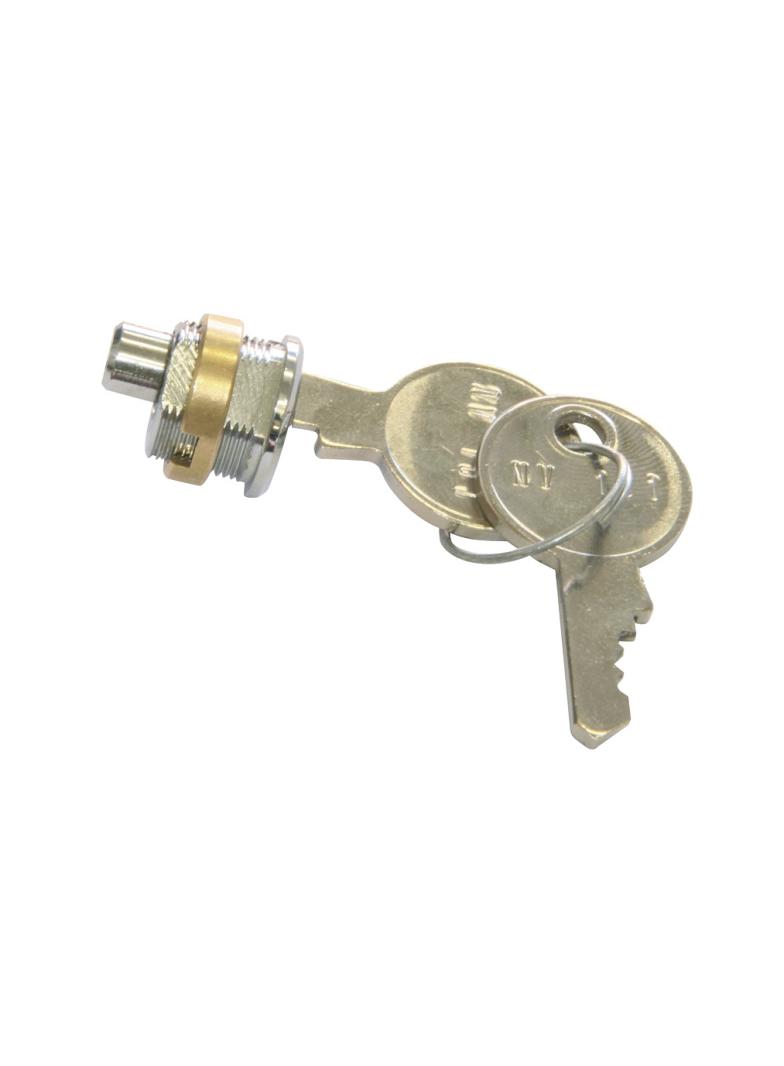 Zamek patentowy, jeden klucz jedna wkładka