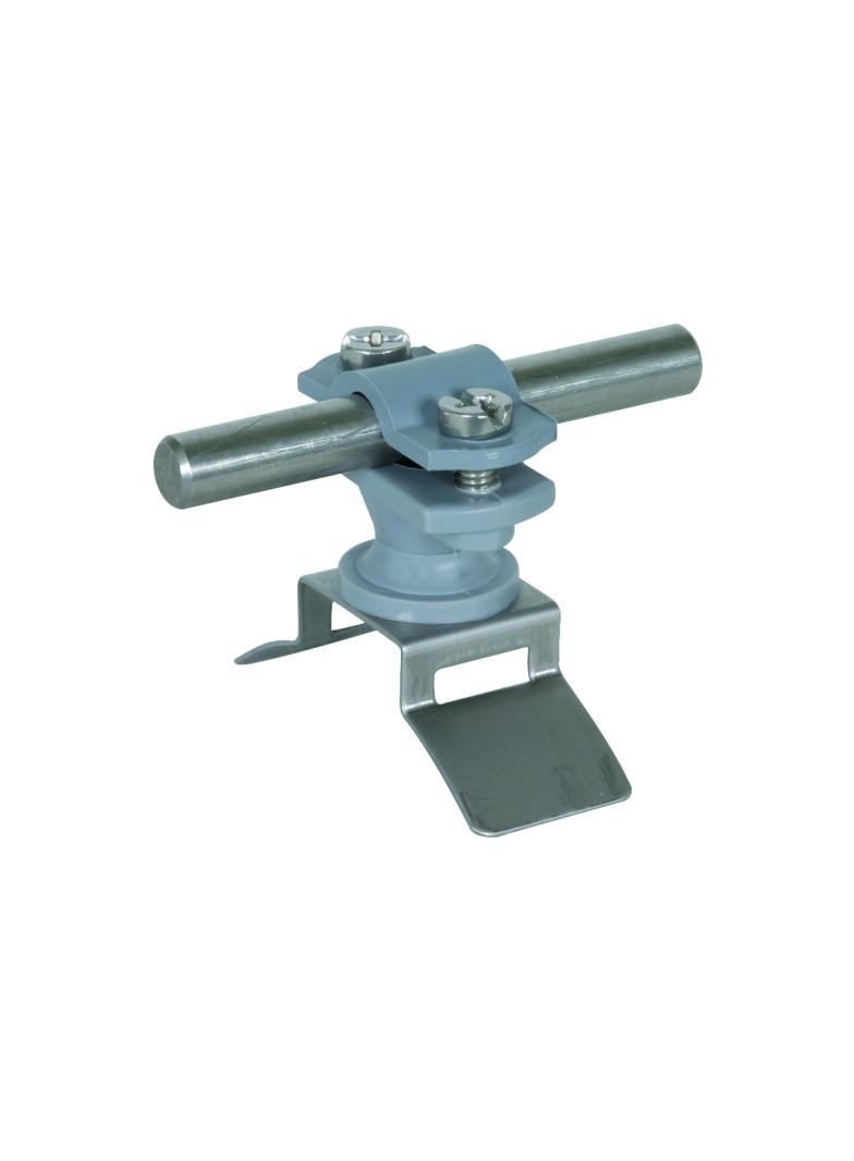 Wspornik do drutu 6-11 mm, do rury spustowej, stal nierdzewna NIRO