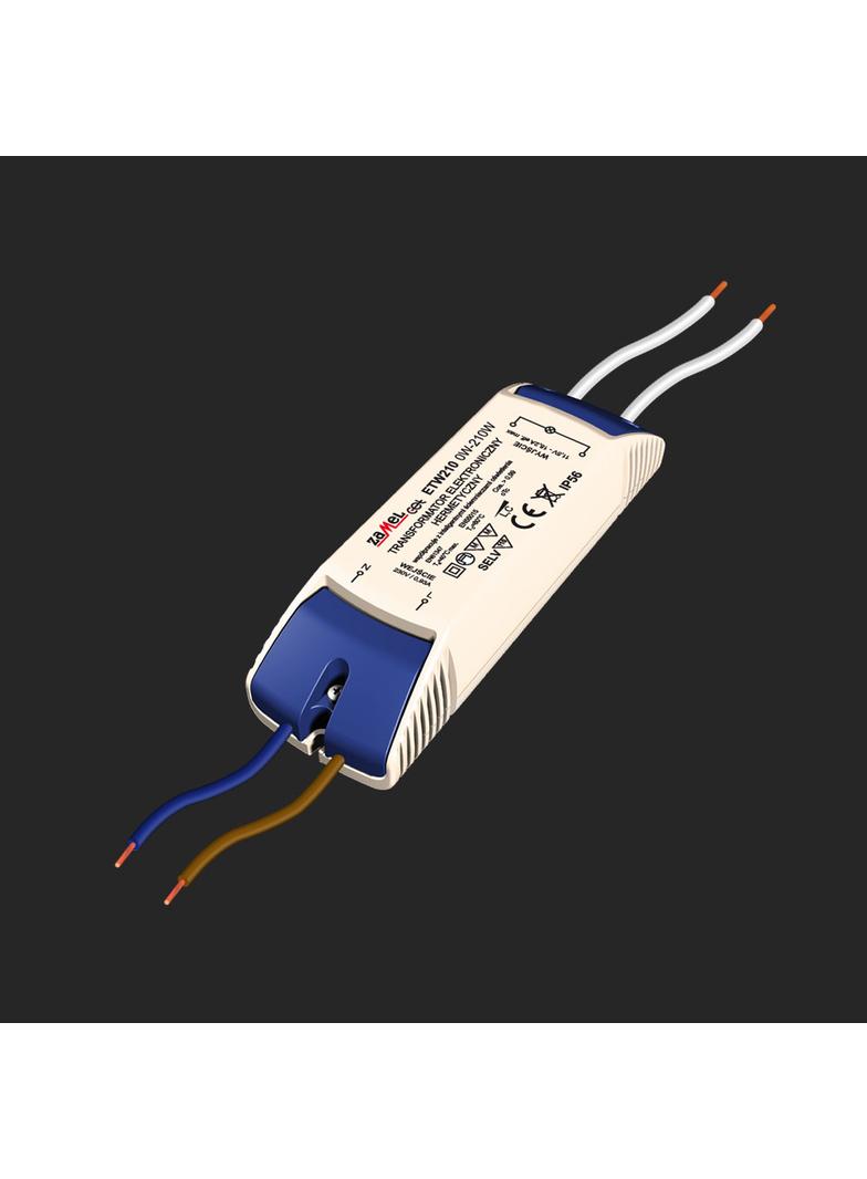 Transformator elektroniczny 230/11,5V 0-210W TYP: ETZ210