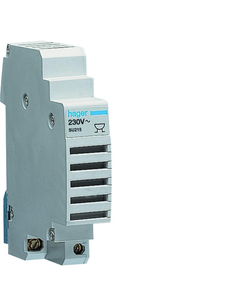 Brzęczyk modułowy 230VAC 0,03A 78dBA SU215 HAGER