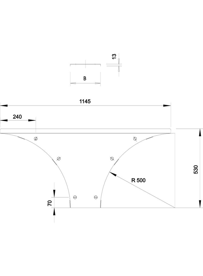 POKRYWA TRÓJ.DOST.110+160X300 DD