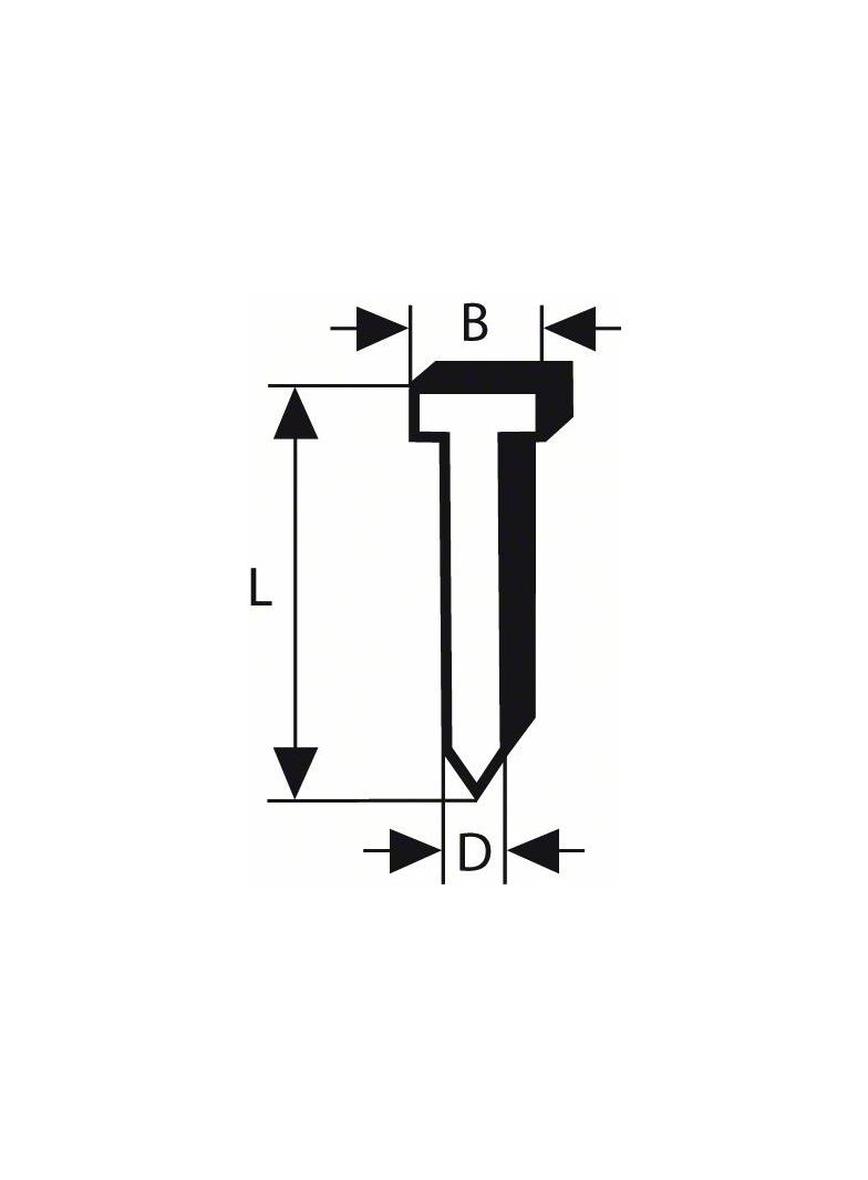 GWÓŹDŹ SK64-20 38G 1.6MM 2000 PC