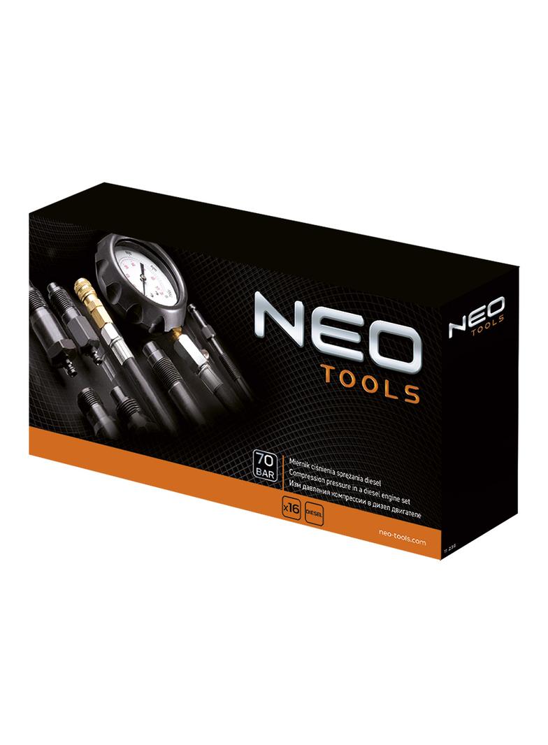 Miernik ciśnienia sprężania diesel, zestaw 16 szt.