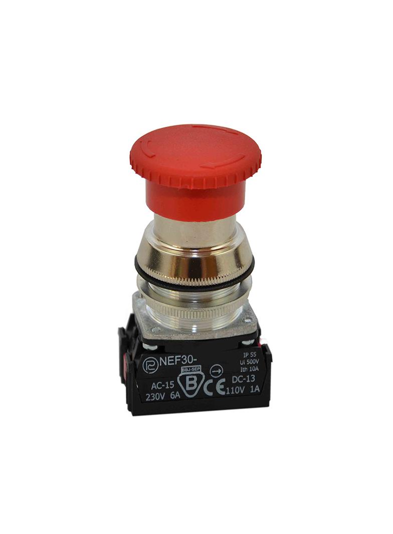 Przycisk NEF30-DRpY czerwony