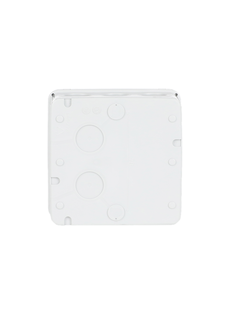 PUSZKA IP65 104X104 MM, SZARA