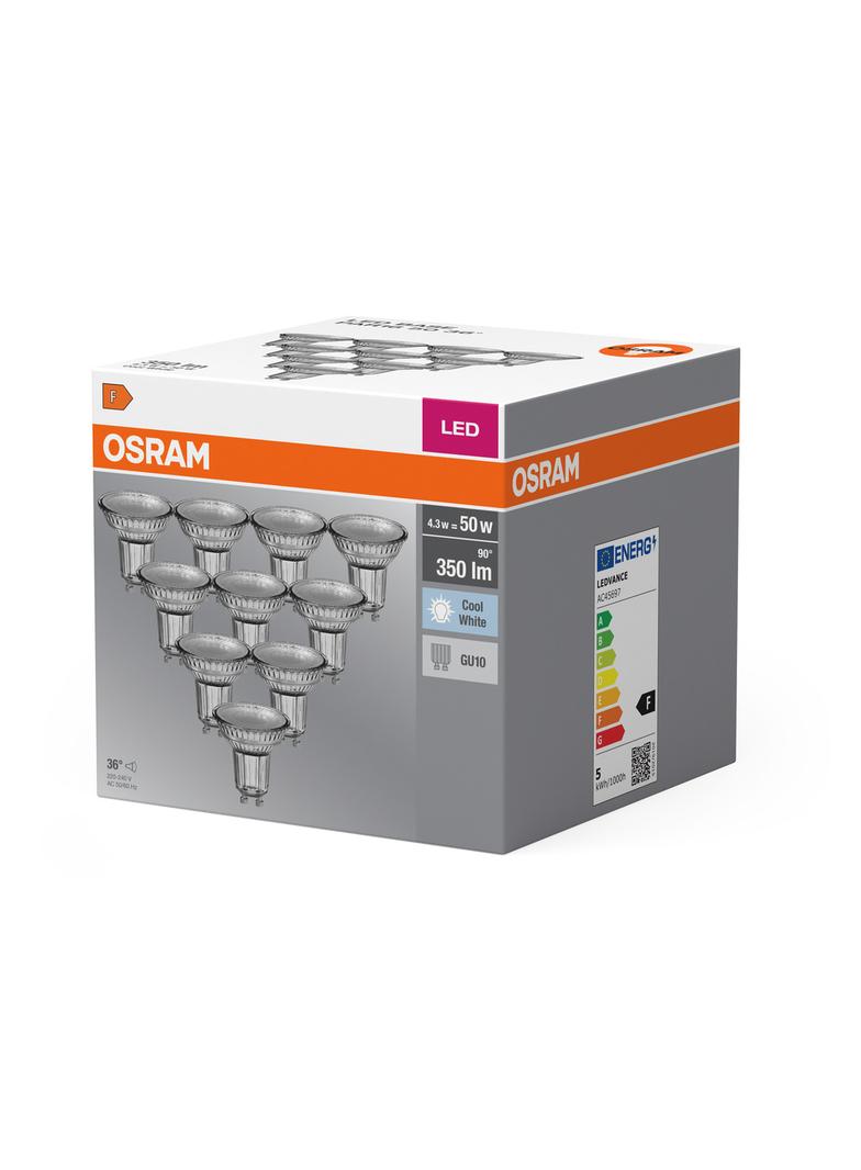 Lampa LED BASE PAR16 50 36 4,3W/840 230V GU10 FS10 OSRAM