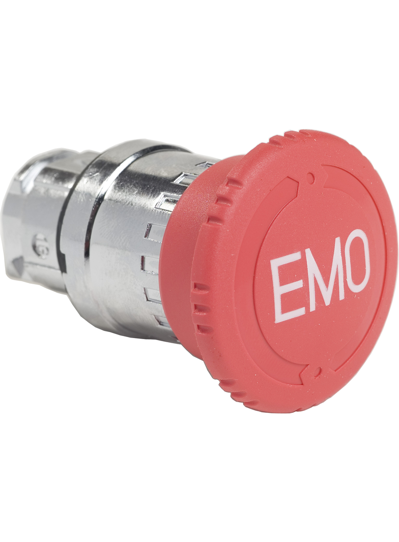 Harmony XB4 Przycisk do awaryjnego zatrzymania Obrót Czerwona 40mm /EMO/ Metal ZB4BS84430 Schneider