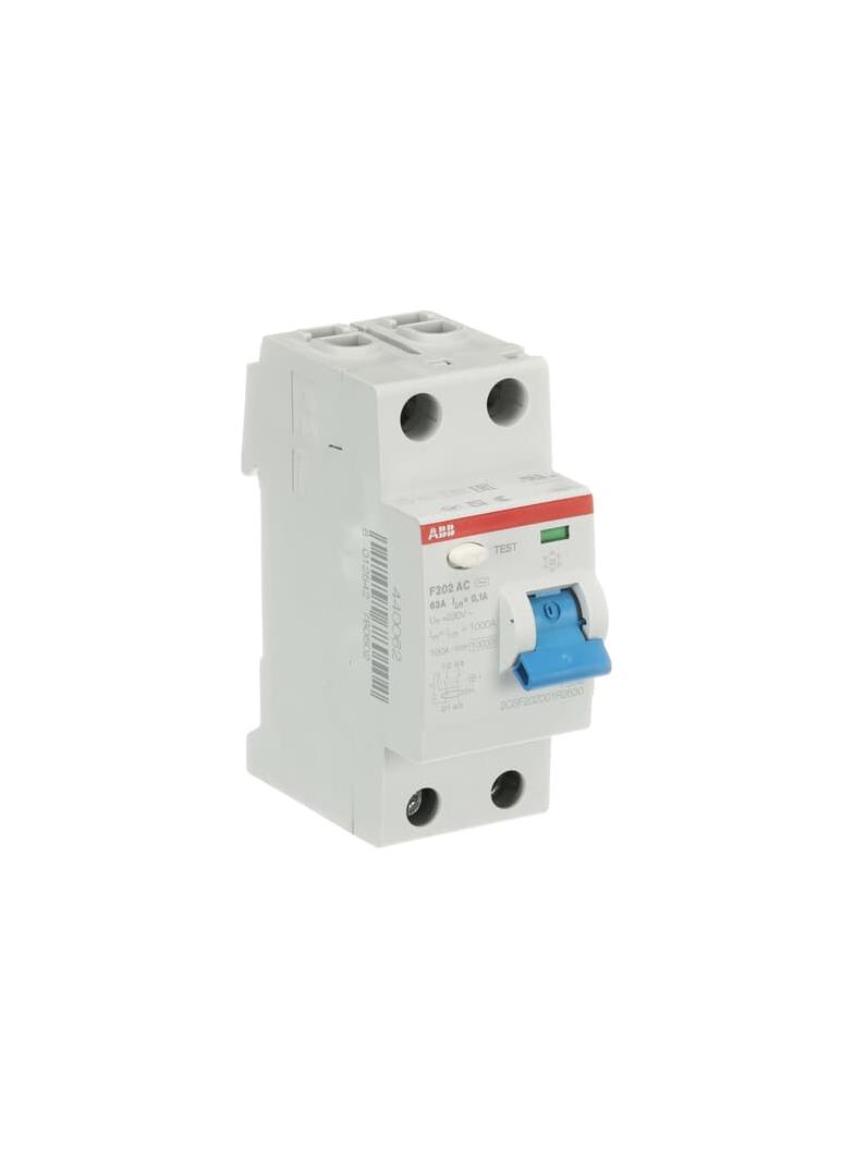 F202 AC-63/0,1 wyłącznik różnicowo-prądowy STANDARD