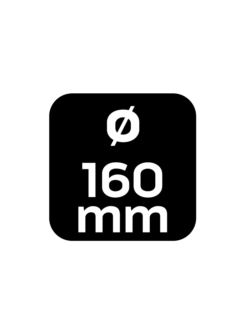 Lejek kątowy 160 mm, 1.2 l