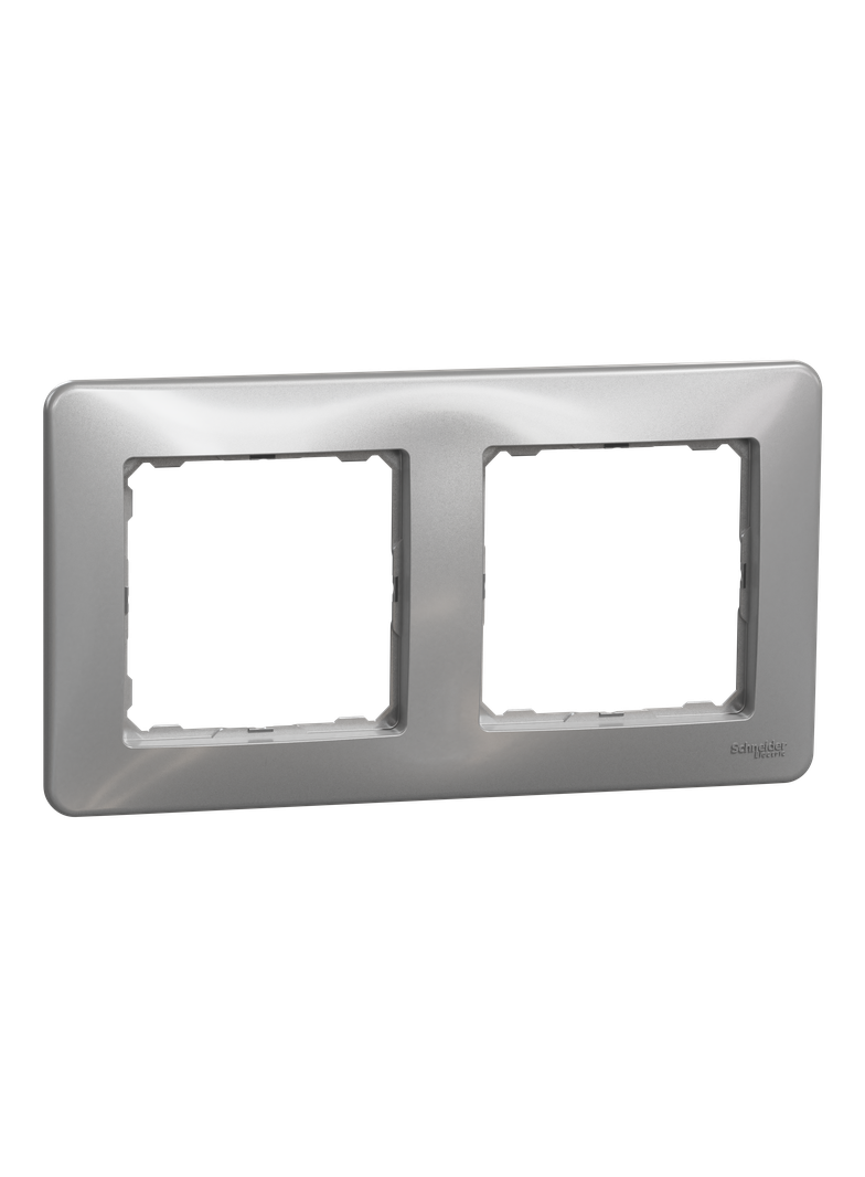 Sedna Design, ramka 2-krotna, srebrne aluminium