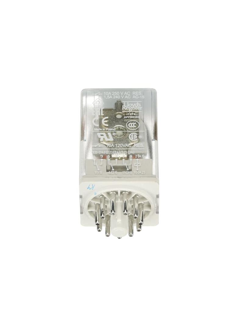 Przekaźnik CR-U024AC3L, A1-A2=24V AC, 3 styki c/o 250V/10A, LED 1SVR405622R0100 ABB