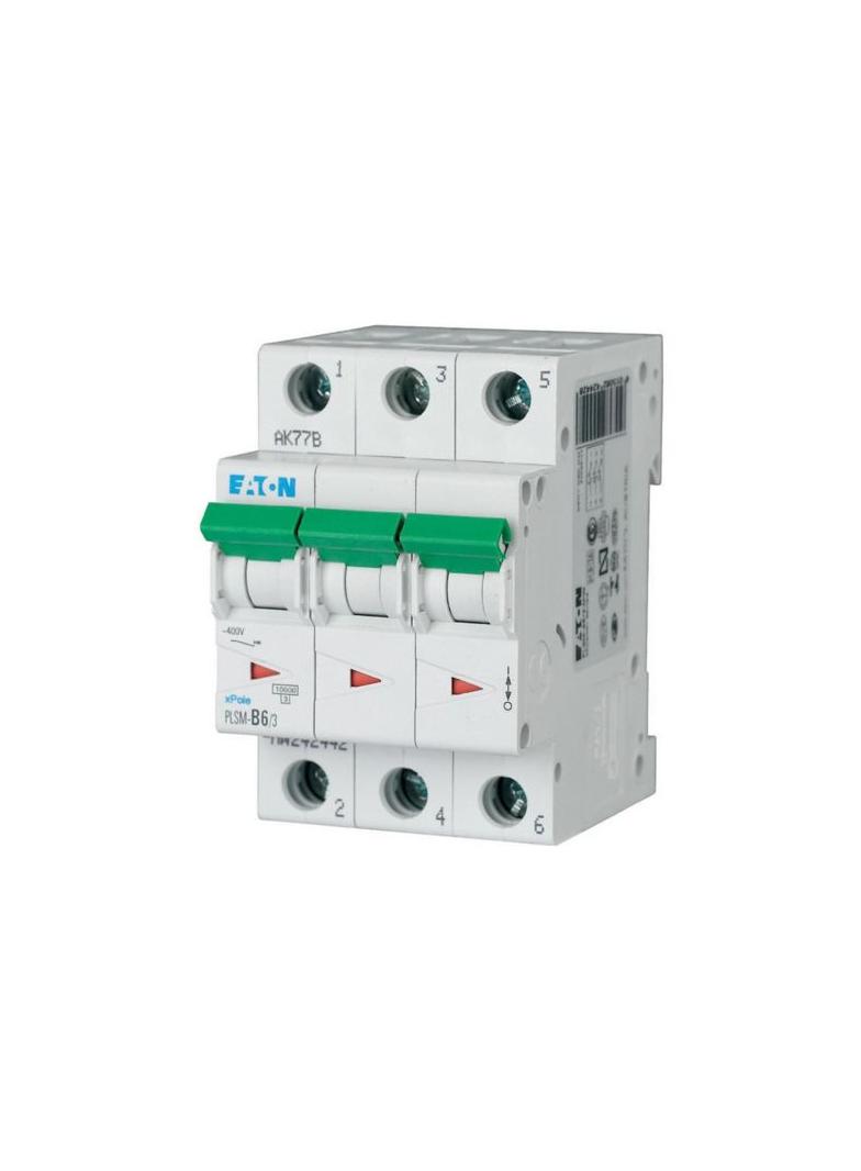 PLSM-C6/3-MW Wyłącznik nadprądowy 10kA C6A 3P 242468 EATON