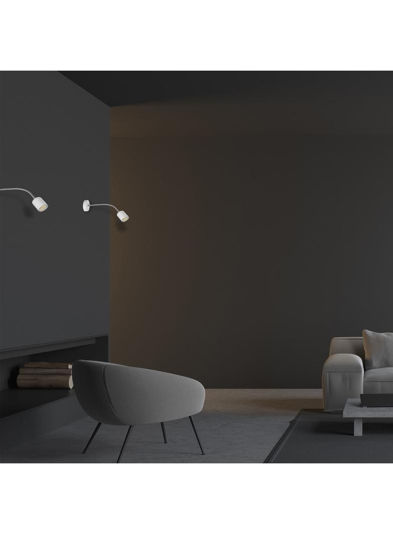 MILAGRO Kinkiet MAXI WHITE 1xGU10