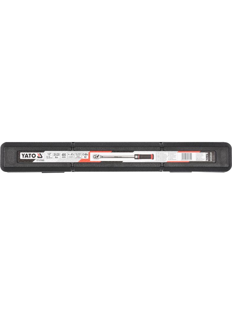 KLUCZ DYNAMOMETRYCZNY 1/2  20-220Nm