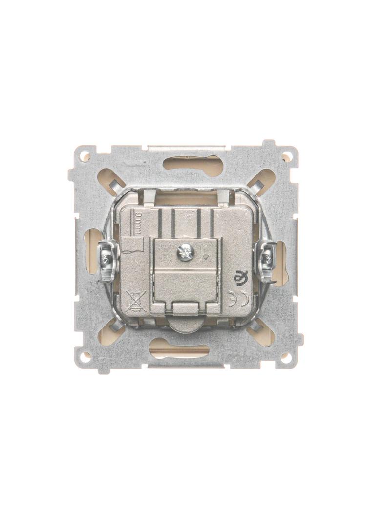 Simon Basic Gniazdo antenowe R-TV-SAT końcowe beż *Może być użyte jako gniazdo zakończeniowe do gnia