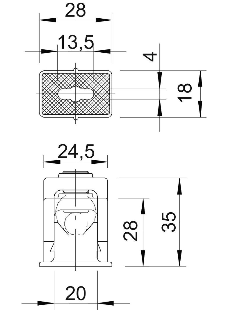 3040, UCHWYTY ISO 6-16 TWORZ.SZ.