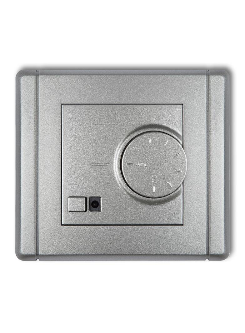 FLEXI Elektroniczny regulator temperatury z czujnikiem podpodłogowym srebrny metalik 7FRT-1 KARLIK