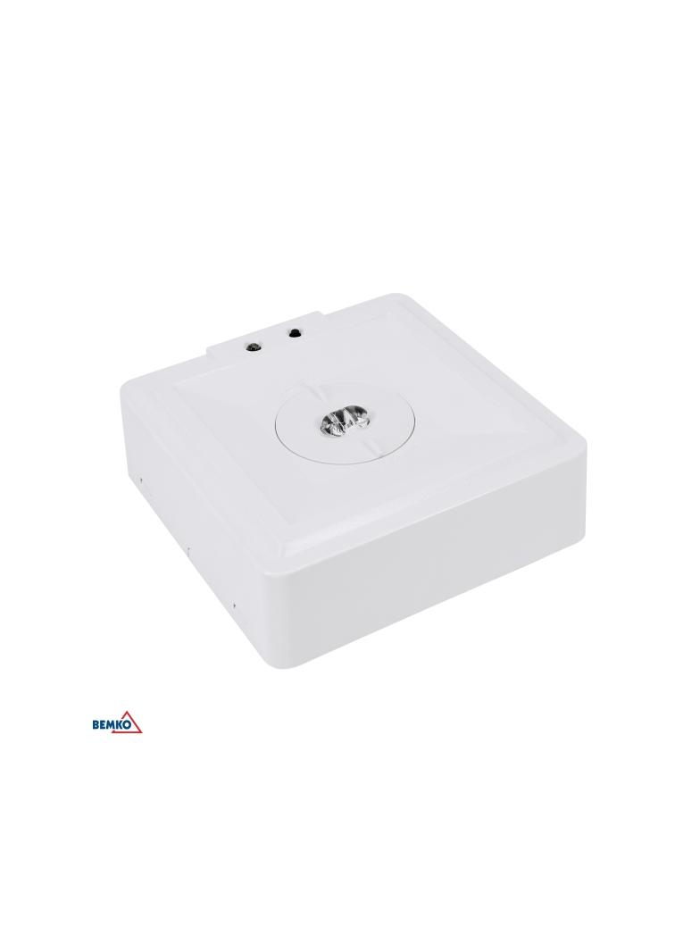 OPRAWA AWARYJNA SKALER KWADRATOWA 3W SOCZ. KORYTARZOWA IP40 AUTOTEST 3H CNBOP