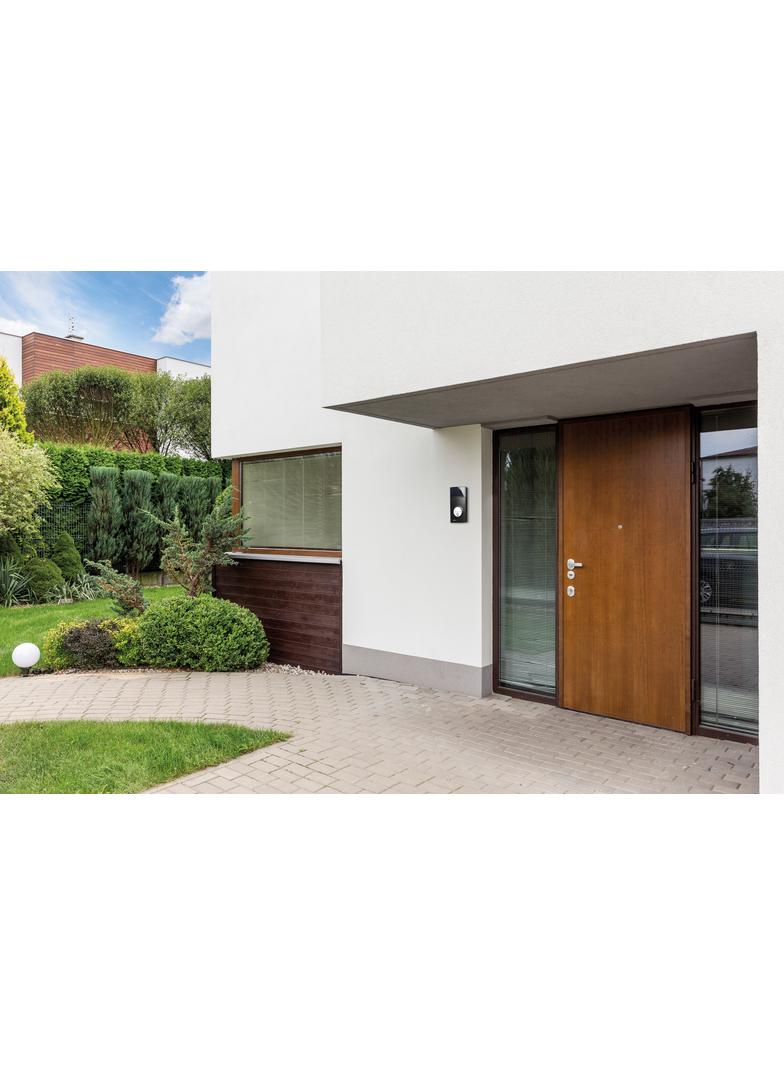 Panel zewnętrzny n/t wideo Linia 3000 z kamerą szerokokątną i czytnikiem zbliżeniowym - kolor czarny