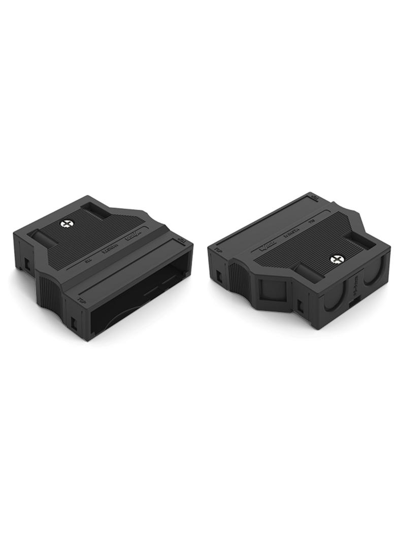 obudowa odciążająca przewody 5-torowa czarna