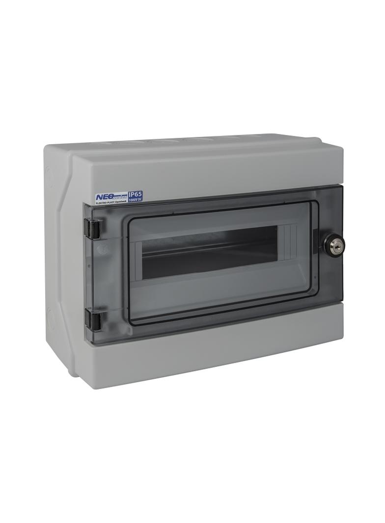 Rozdzielnica hermetyczna natynkowa 1x12 IP65 500VAC/1000VDC RH-12S/Z-Z-amkiem) 36.713 OPATÓWEK