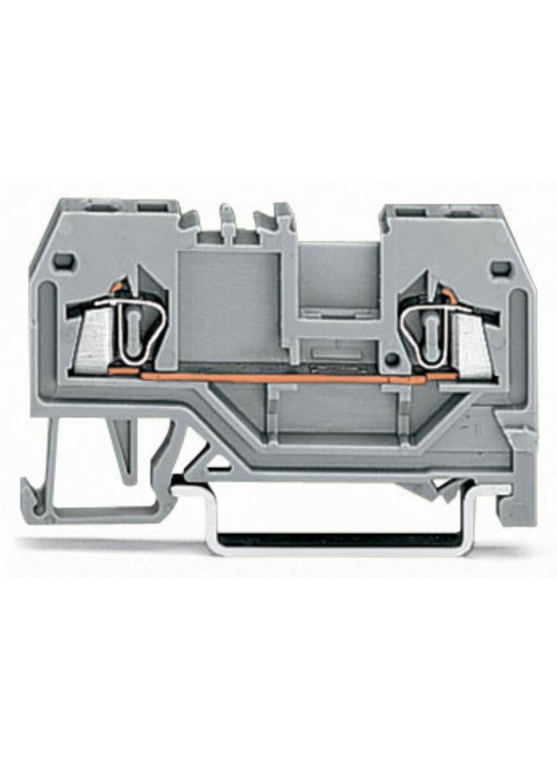 złączka 2-przewodowa 1,5 mm2 pomarańczowa