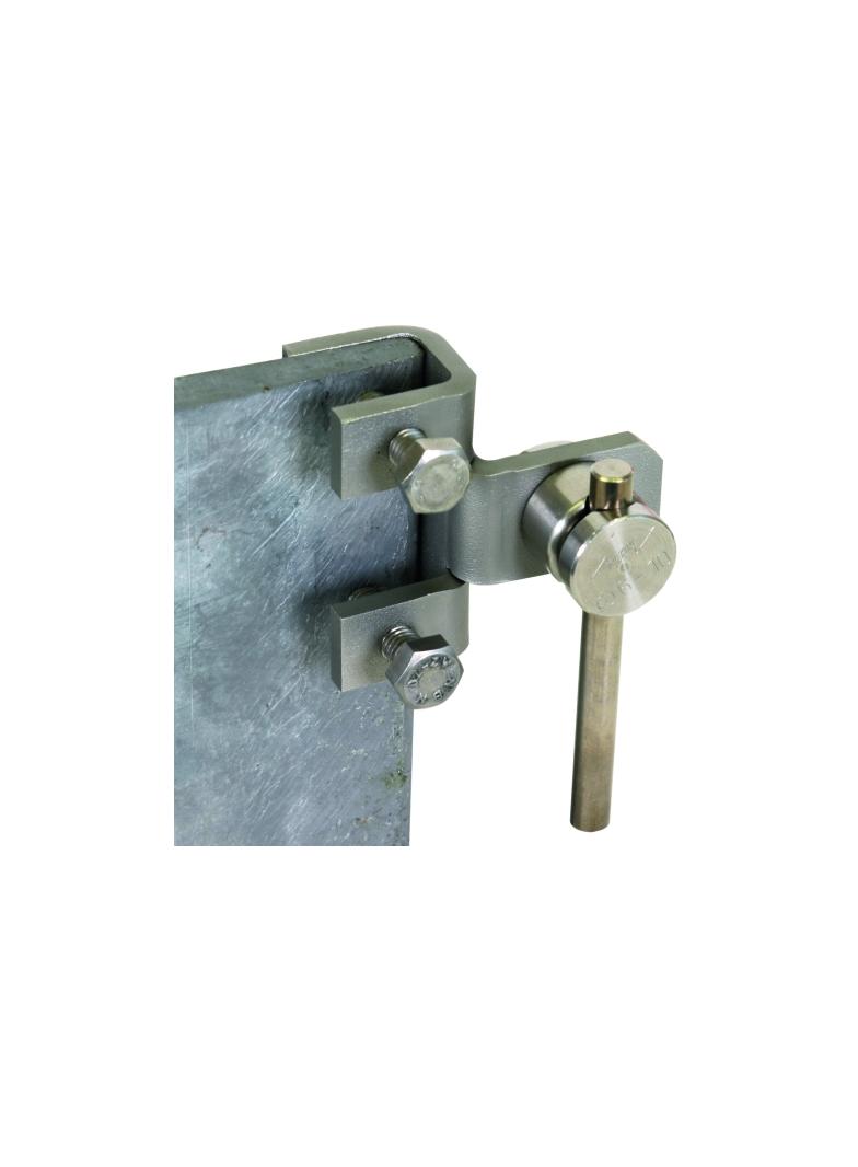 Zacisk krawędziowy 5-18 mm, do drutu 6-10 mm, stal nierdzewna NIRO