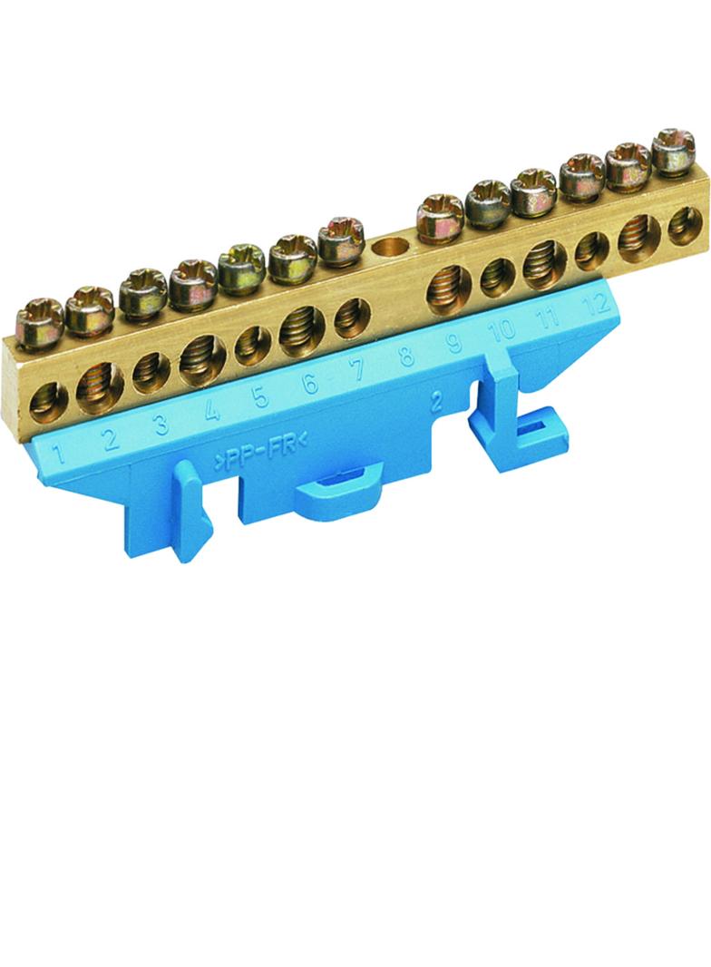 Listwa przyłączeniowa z cokołem neutralna 6x16+7x10 mm2 KM13N HAGER