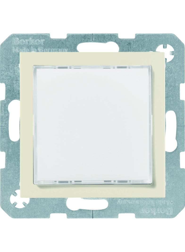 B.Kwadrat Sygnalizator świetlny LED, podświetlenie RGB kremowy połysk