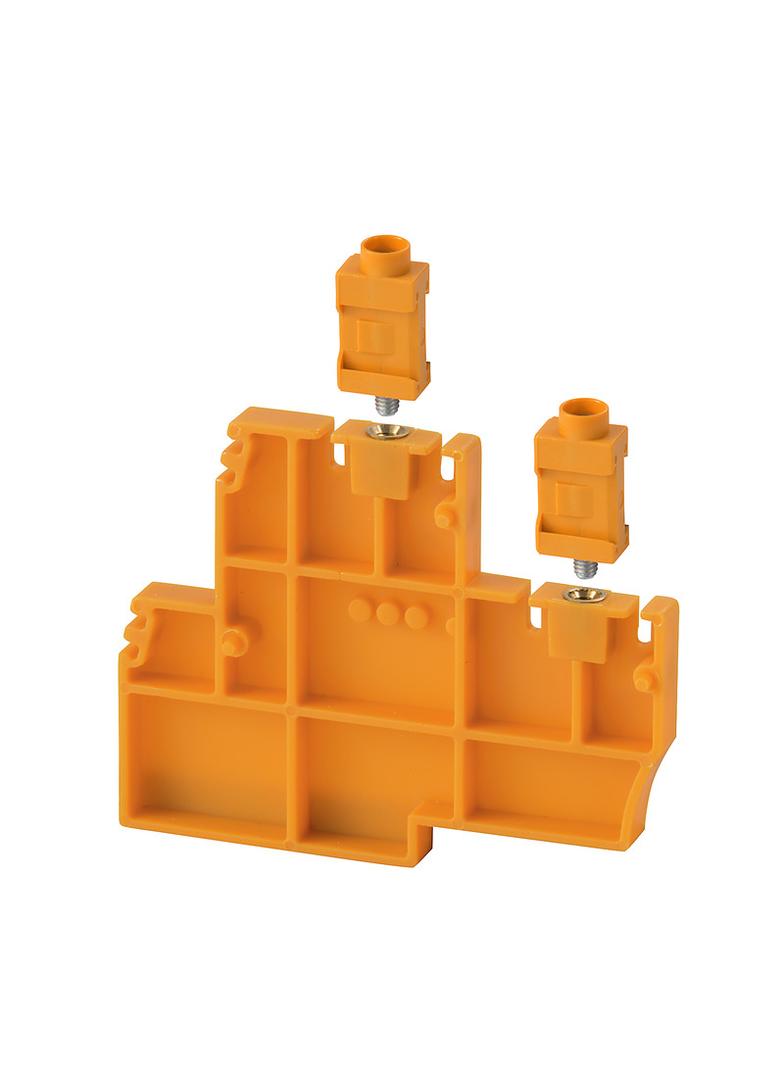 WBB ZA WDK2.5/BL5.08 Płyta separacyjna (terminal), Płyta zamykająca i pośrednia, 58 mm x 45.2 mm, pomarańczowy /10szt./ 1072760000 WEIDMÜLLER