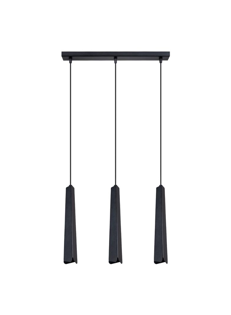 Lampa wisząca PRYSM 3L czarna