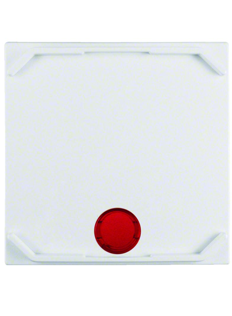 BERKER B.3/B.7 Klawisz z soczewką i prowadnicą do załączania ustami biały 16611949 HAGER