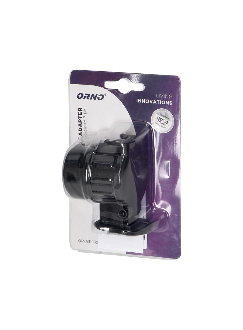 Adapter gniazda przyczepy,tworzywo 13/7-pin 12/24V OR-AE-13229 ORNO