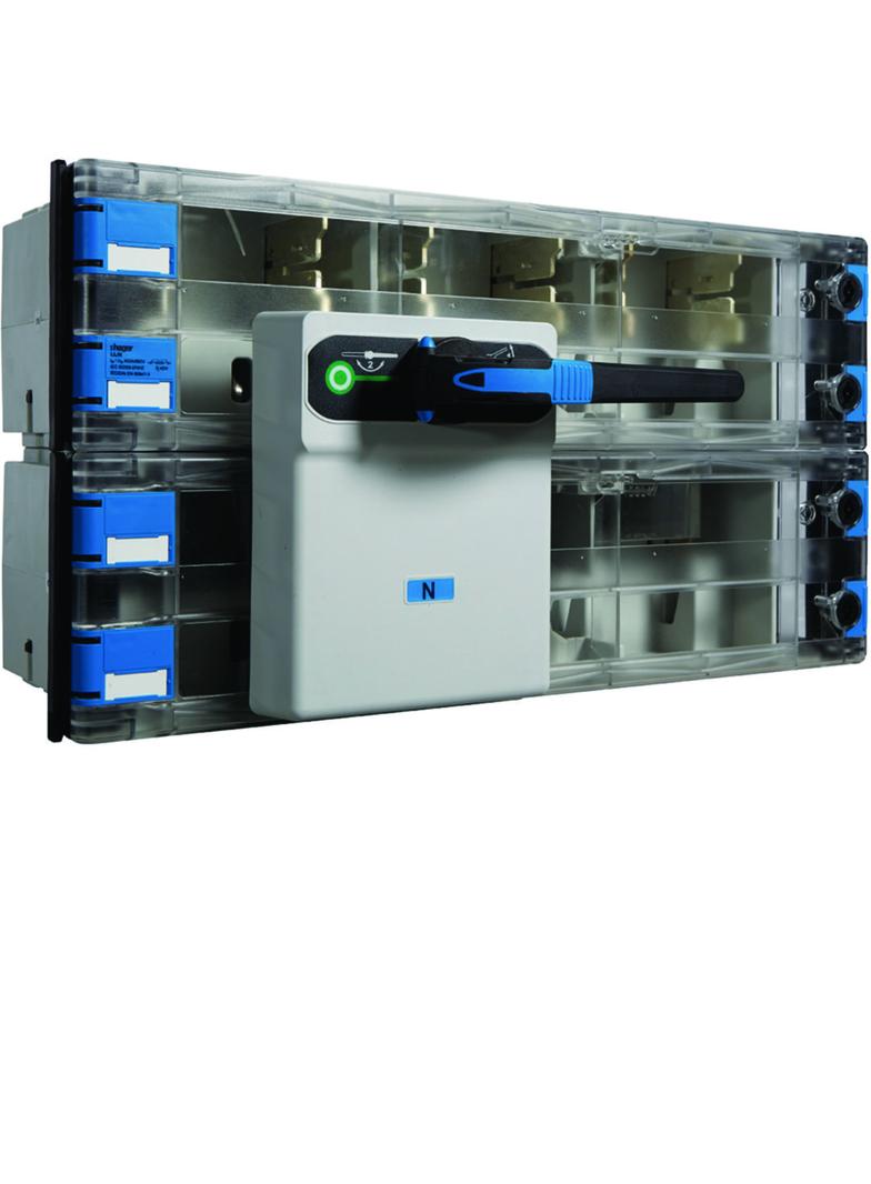 LLG-2 rozł. izol. z bezp. 3P+N 400A 400VAC odp.prawy AC22B LLG289 HAGER